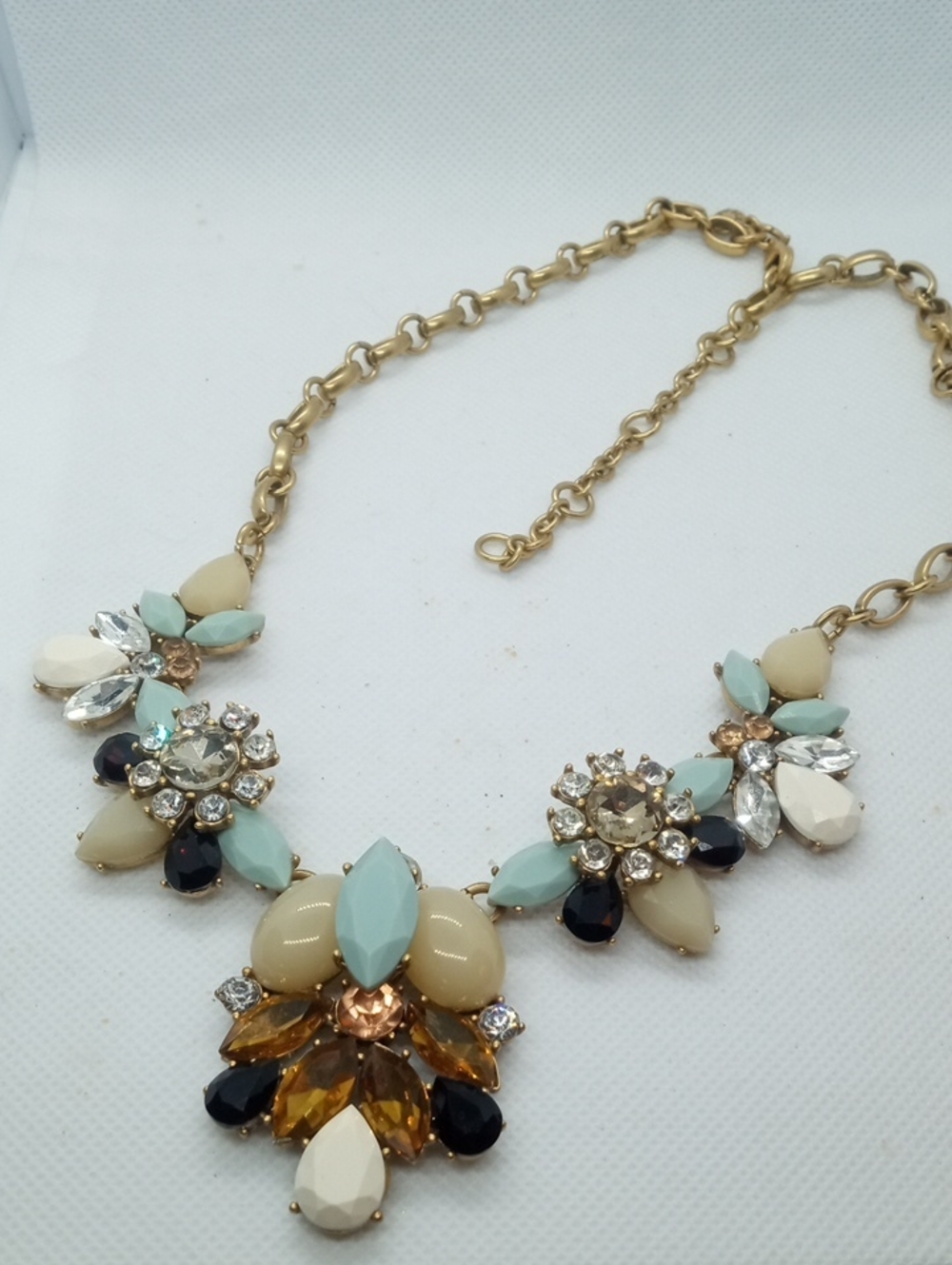 J.CREW DROPLET BE-JEWELED NECKLACE - Picture 7 of 11